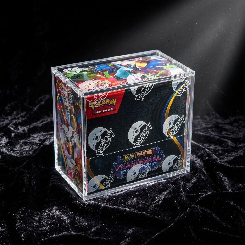 Collector Shield - Premium Acrylic Case for Pokemon Booster Box