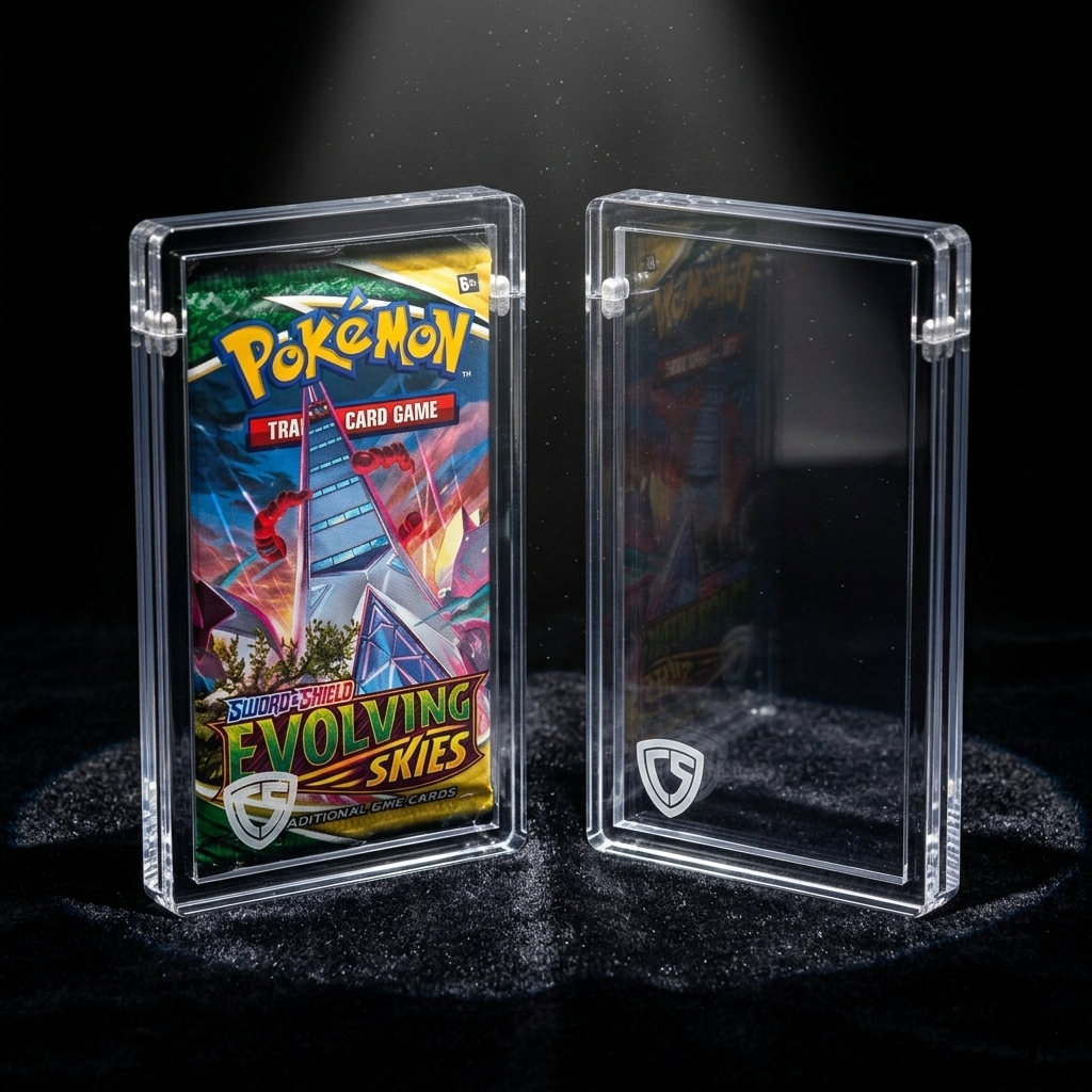 Collector Shield - Acrylic Case for Booster Pack